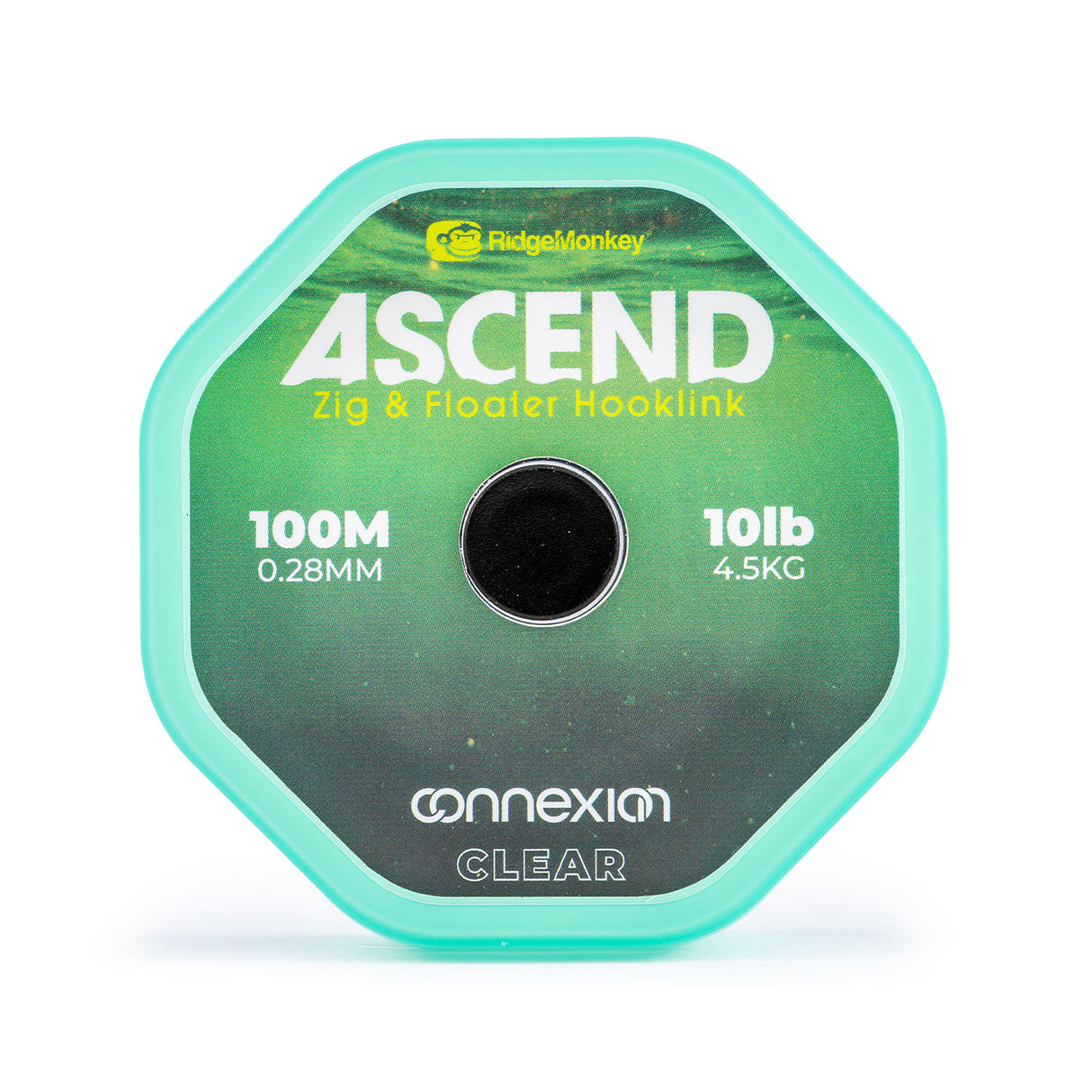 Línea Ridge Monkey Ascend Zig & Floater Hooklink 10 lb 0,28 mm 100 m