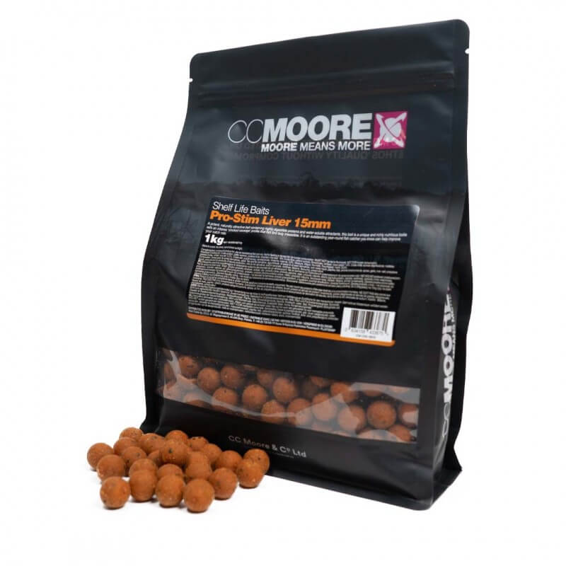 Boilies Ccmoore Pro-Stim Liver 24 mm - Tienda Carpfishing