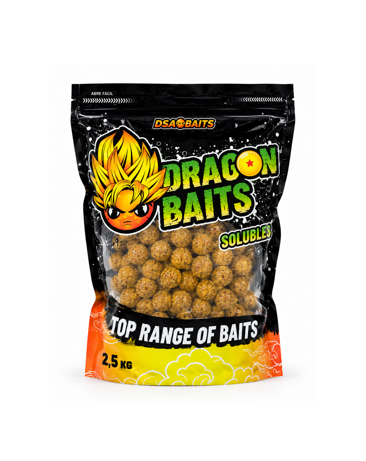 Oplosbare Boilies DSA Baits Top Range Dragon Baits 20 mm 2,5 kg