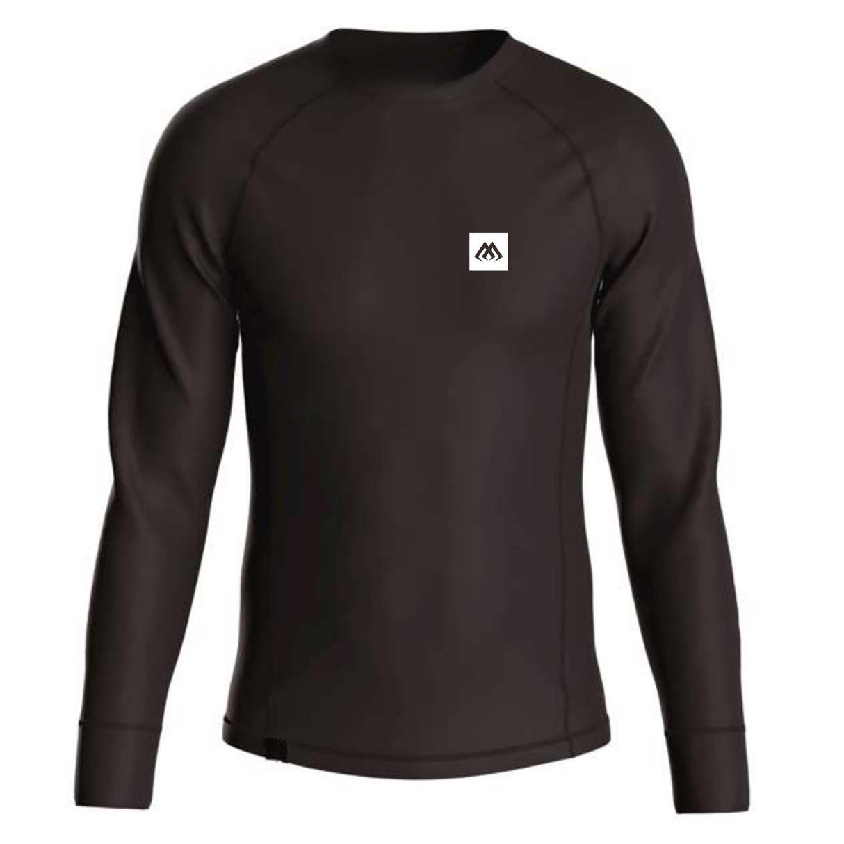Thermisch T-Shirt Mikado Base Layer Shirt Zwart