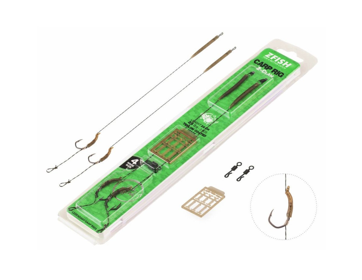 Anzuelos montados Zfish Z - Claw - Tienda Carpfishing
