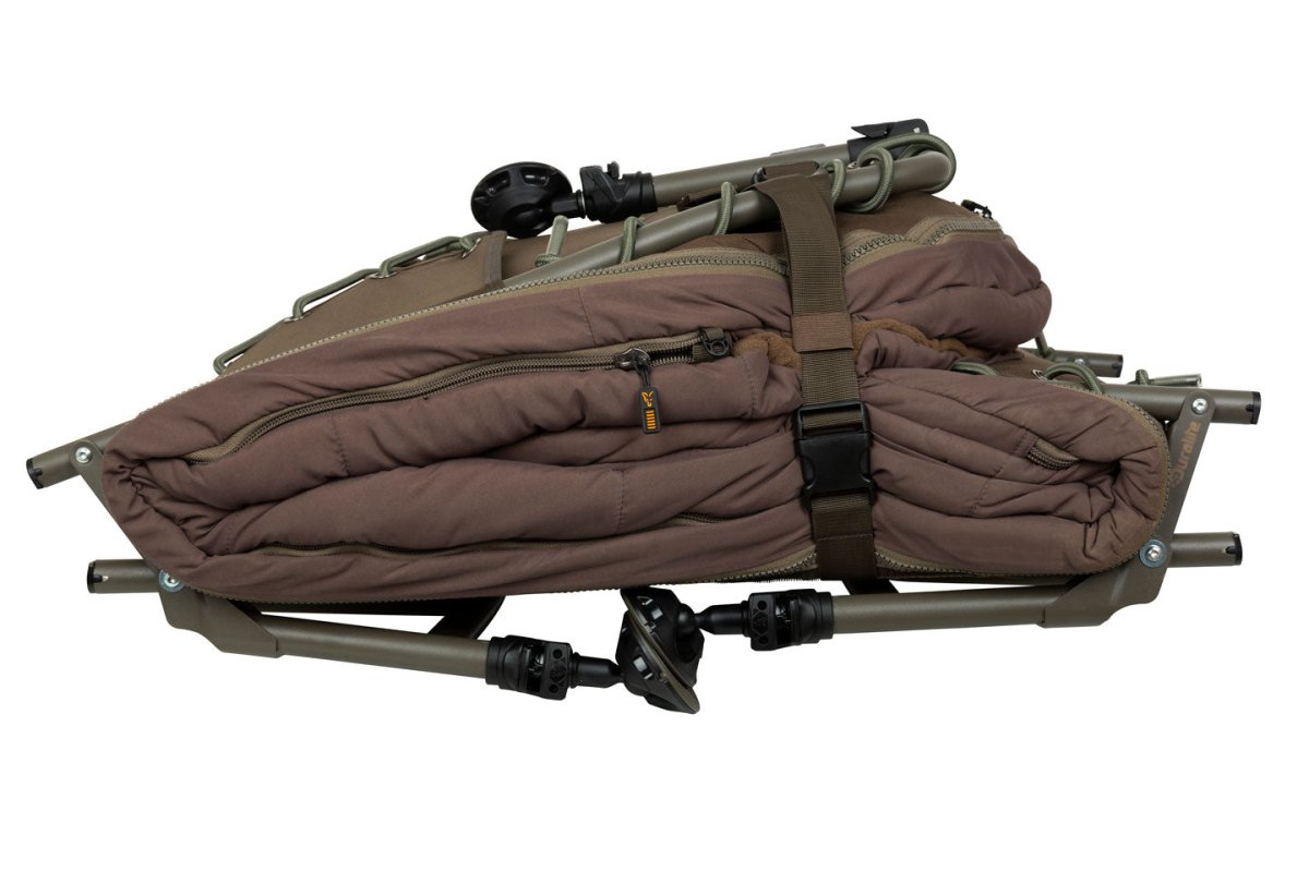 Bed Chair con saco de dormir Fox Duralite 5 estaciones - Tienda Carpfishing