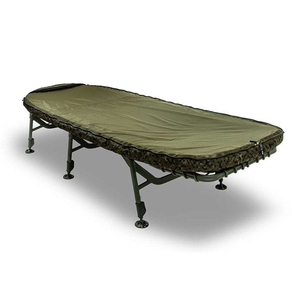 Bed Chair con saco de dormir Solar SP C - Tech Memory Foam Sleep Systems MKII - Tienda Carpfishing