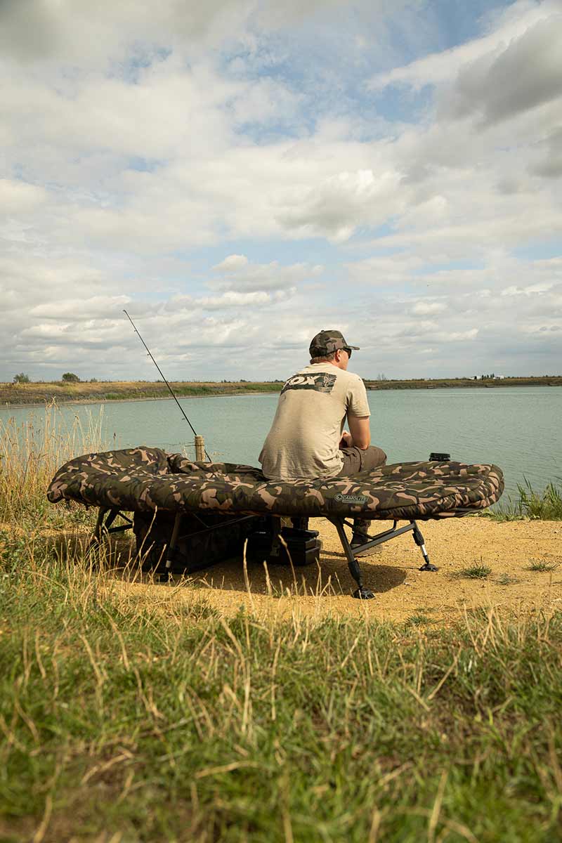 Bed Chair Fox Camolite Sleep Systems 4 estaciones - Tienda Carpfishing