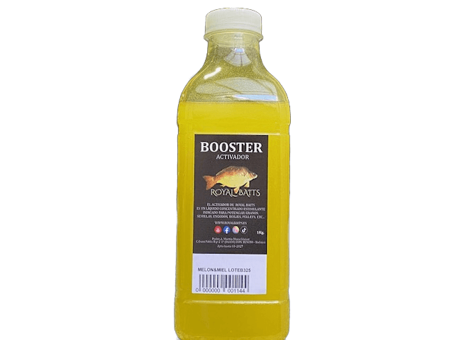 Booster Royal Baits Melon & Miel 1000 ml - Tienda Carpfishing