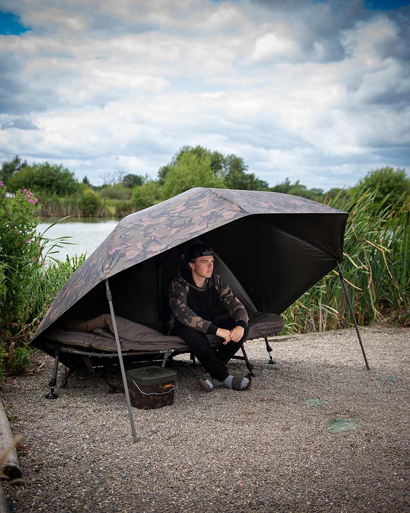 Brolly Fox Camo 60'' - Tienda Carpfishing