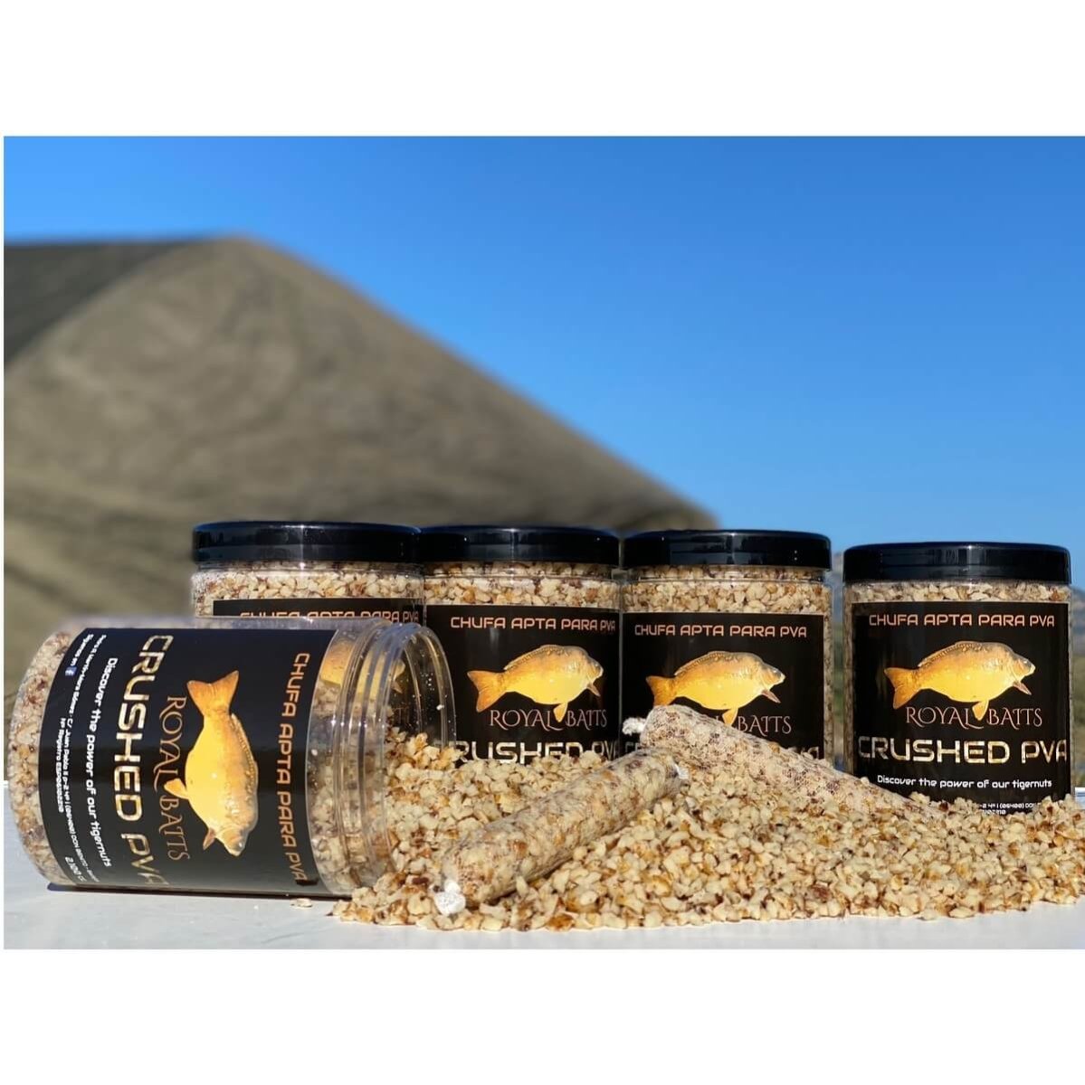 Chufa Crushed Royal Baits Banana - Tienda Carpfishing