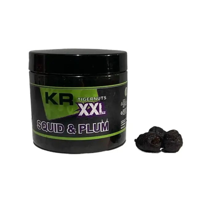 Chufas Krom Quality KR500 Black XXL Squid & Plum 200 ml - Tienda Carpfishing