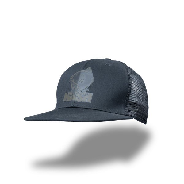 Gorra Nash Make It Happen Big Fish Trucker Negro - Tienda Carpfishing