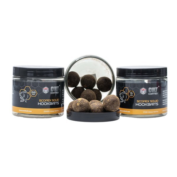 Hookbaits Nash Scopex Squid Cult Coated 24 mm - Tienda Carpfishing