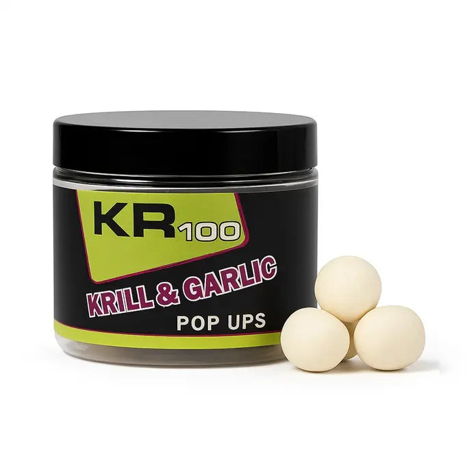 Pop Ups Krom Quality KR100 Krill & Garlic Wit 12 mm