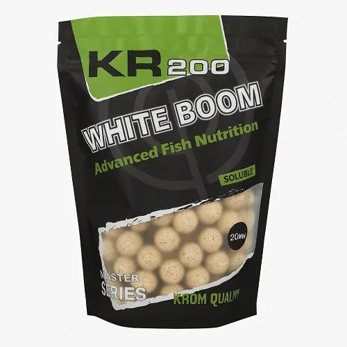 Boilies Oplosbaar Krom Quality KR200 White Boom 20 mm 800G