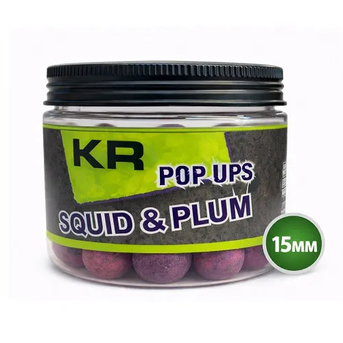 Pop Ups Krom Quality KR500 Squid & Plum Veelkleurig 15 mm