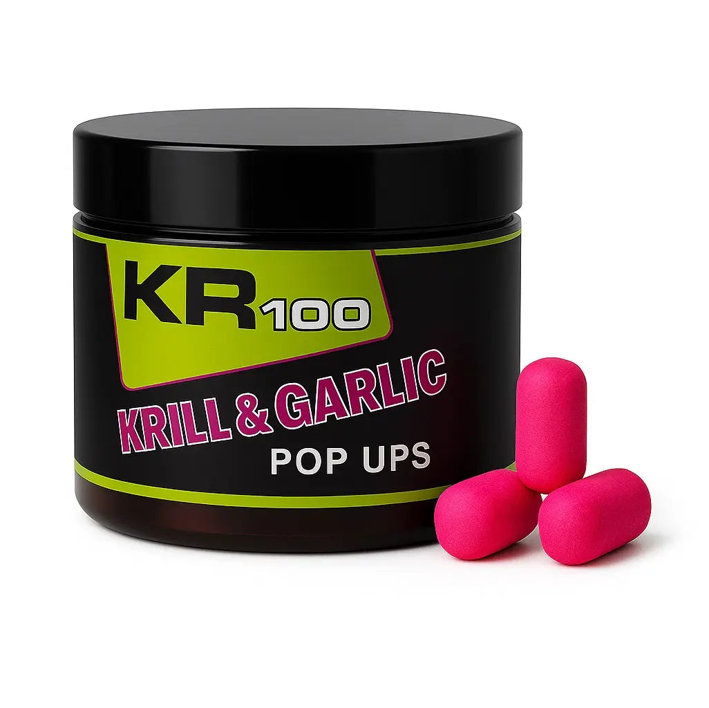 Dumbells Pop Ups Krom Quality KR100 Roze Krill & Garlic