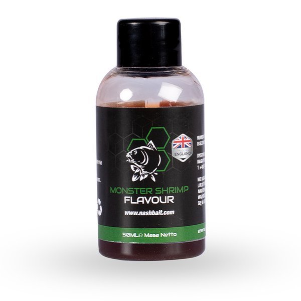 Líquido Nash Monster Shrimp Flavour 50ml - Tienda Carpfishing