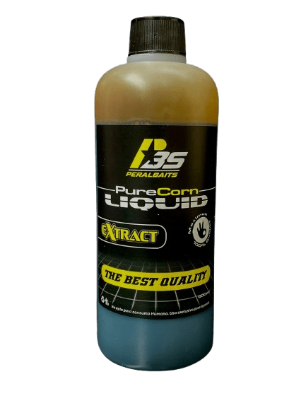 Líquido potenciador Peralbaits Pure Corn 500 ml - Tienda Carpfishing