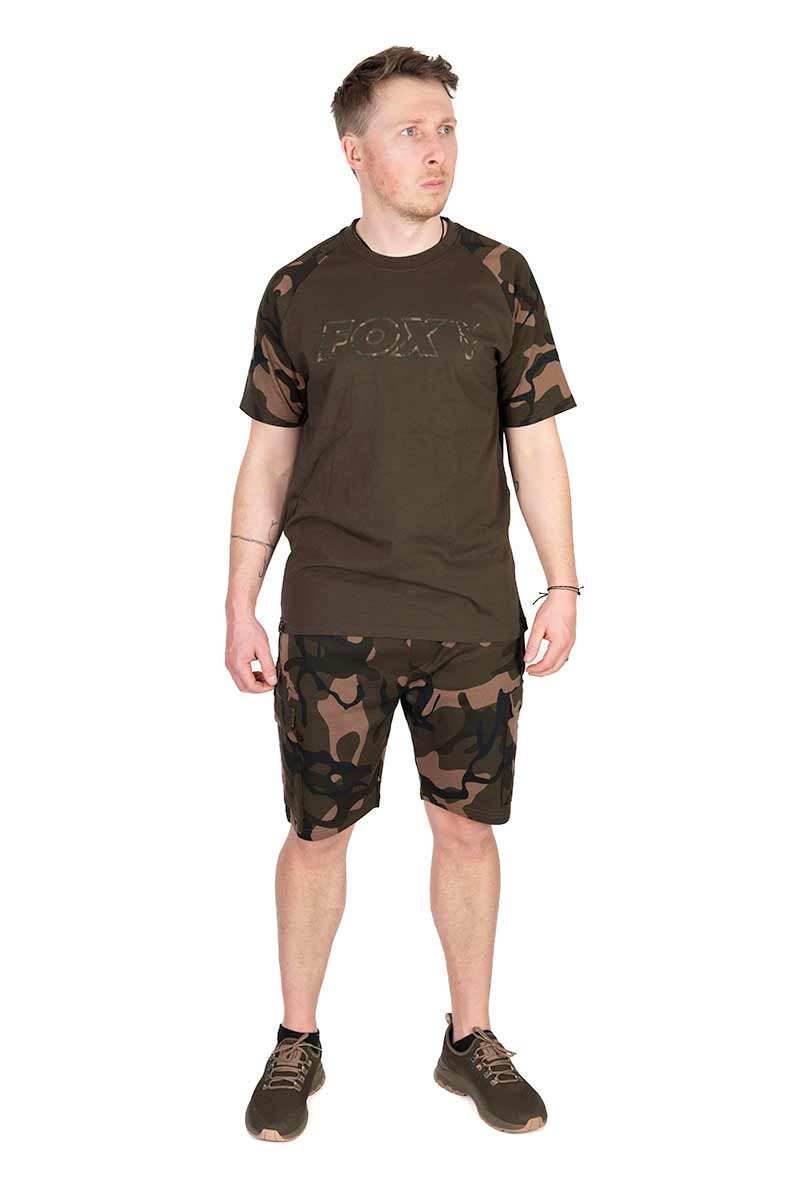 Pantalón corto Fox LW Camo - Tienda Carpfishing