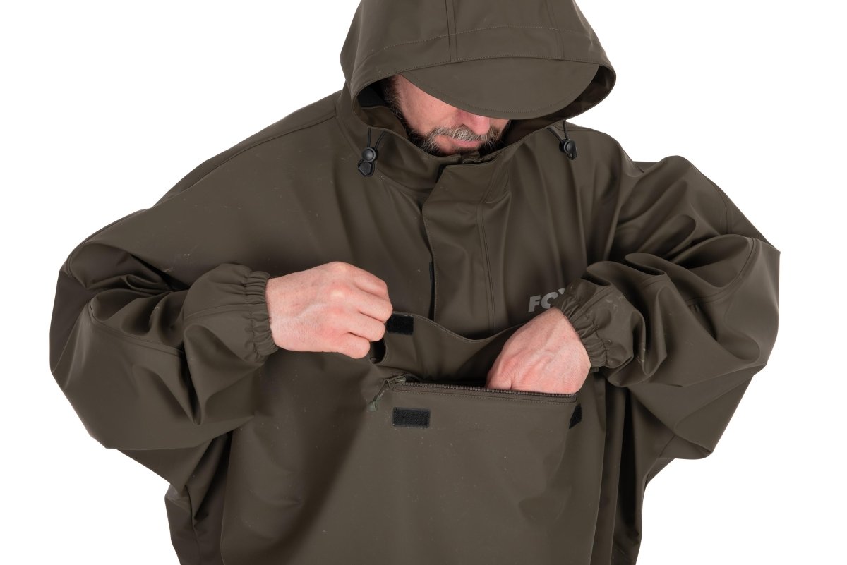 Poncho Fox Khaki One Size - Tienda Carpfishing