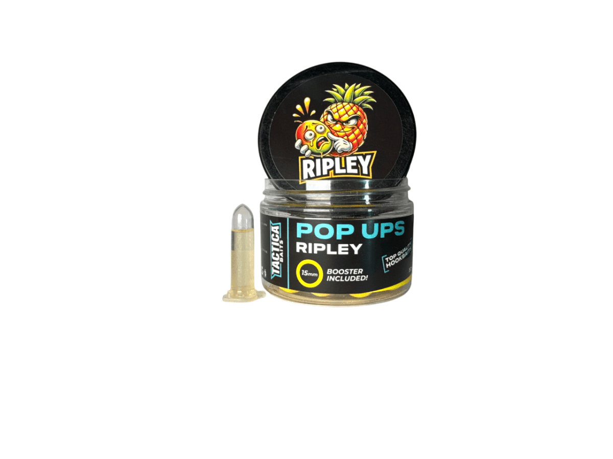 Pop ups Tactica Baits Ripley Amarillo Fluor 15 mm - Tienda Carpfishing
