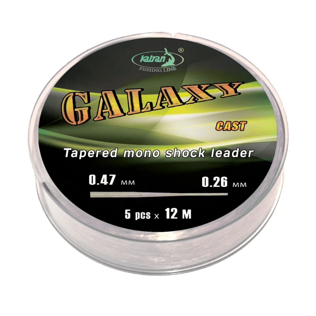 Puentes de línea cónicos Katran Galaxy 0,26 - 0,47 mm - 5 x 12 m - Tienda Carpfishing