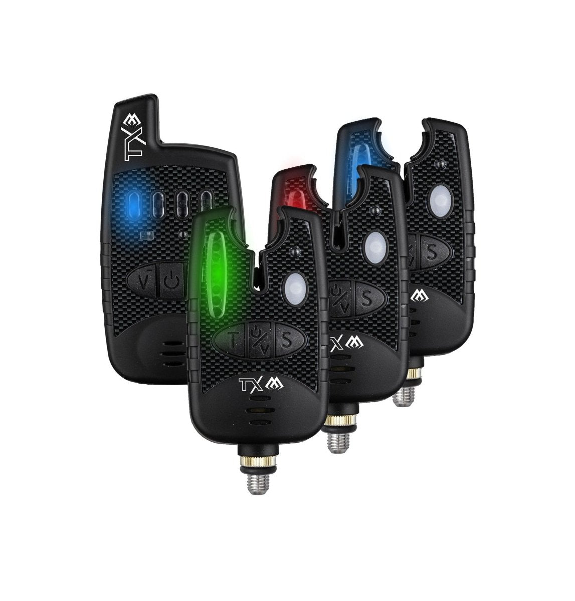 Set de alarmas 3+1 Mikado Territory TX - Tienda Carpfishing