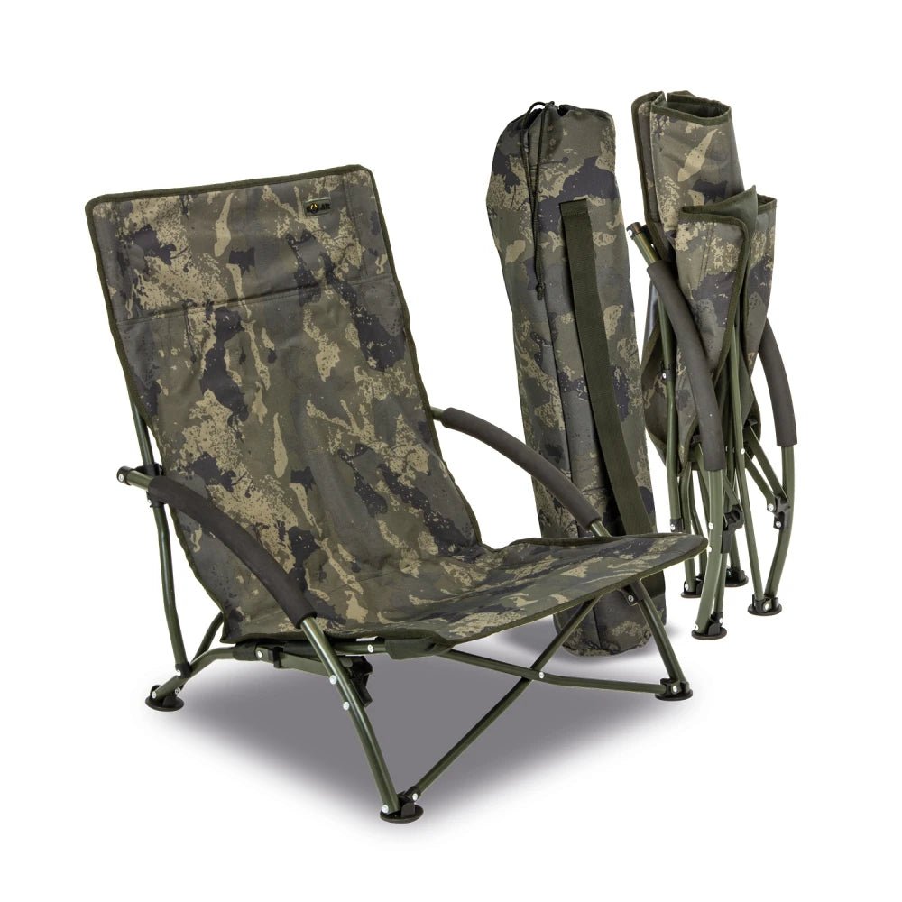 Silla Pleglable Solar Undercover Camo - Tienda Carpfishing