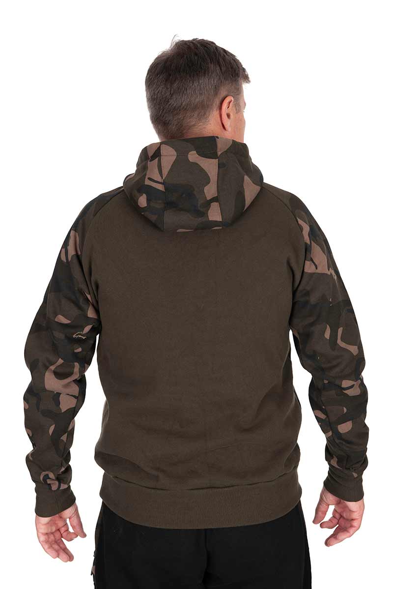 Sudadera Fox 310 Caqui Camo con capucha - Tienda Carpfishing