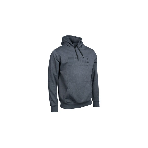 Sudadera Nash Make It Happen Coordinates Gris Azulado - Tienda Carpfishing