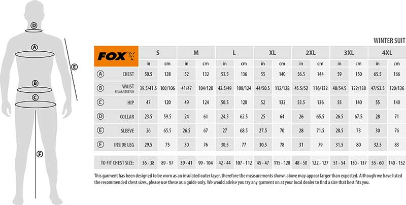 Traje térmico Fox Collection Winter 2 piezas Verde - Tienda Carpfishing