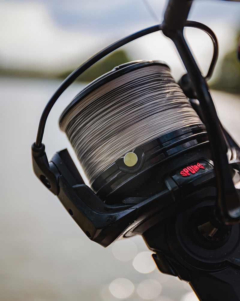 Trenzado cónico Spomb Negro 0,20 - 0,38 mm - 3 x 10 m - Tienda Carpfishing