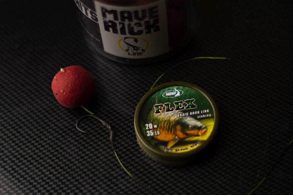 Trenzado Katran Coated Hooklink Flex 25 lb 20 m - Tienda Carpfishing