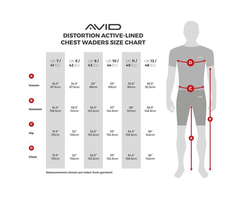 Vadeador Avid Carp Distortion Active - Lined - Tienda Carpfishing
