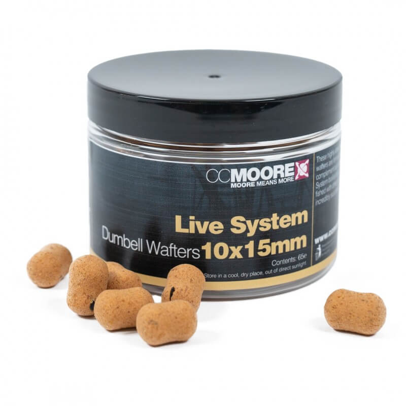 Wafters Dumbells Ccmoore Live System 10 - 15 mm - Tienda Carpfishing