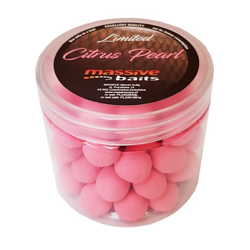 Pop ups Massive Baits Citrus Pearl 14 mm