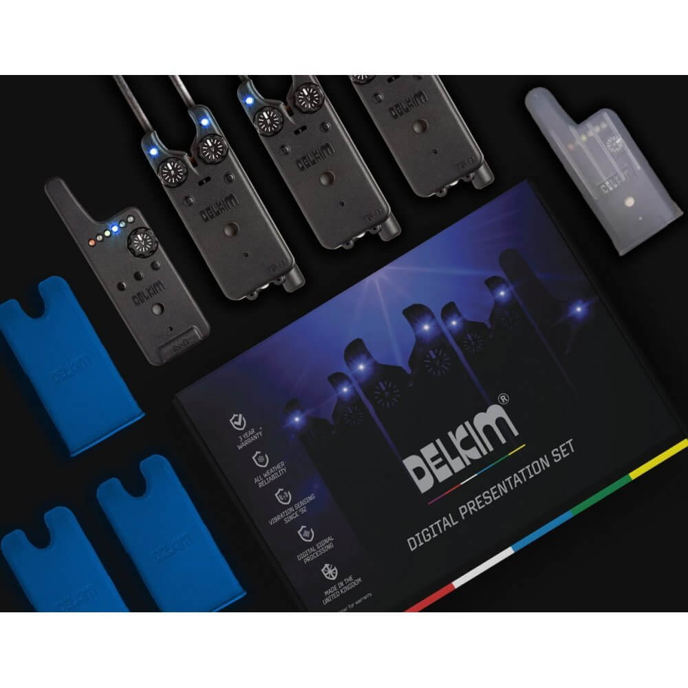 Set de alarmas 3+1 Delkim Digital Txi D Azul 2