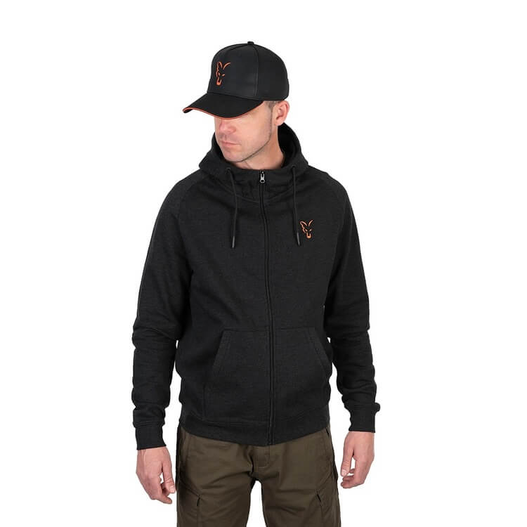 Sudadera Fox Collection LW Negra y Naranja