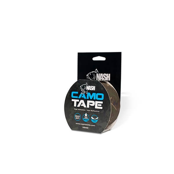 Cinta de tela Nash 10 m Camo - Tienda Carpfishing