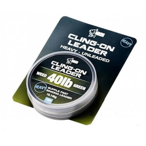 Leader Cling - On Nash Verde 40 Ib 10 m - Tienda Carpfishing
