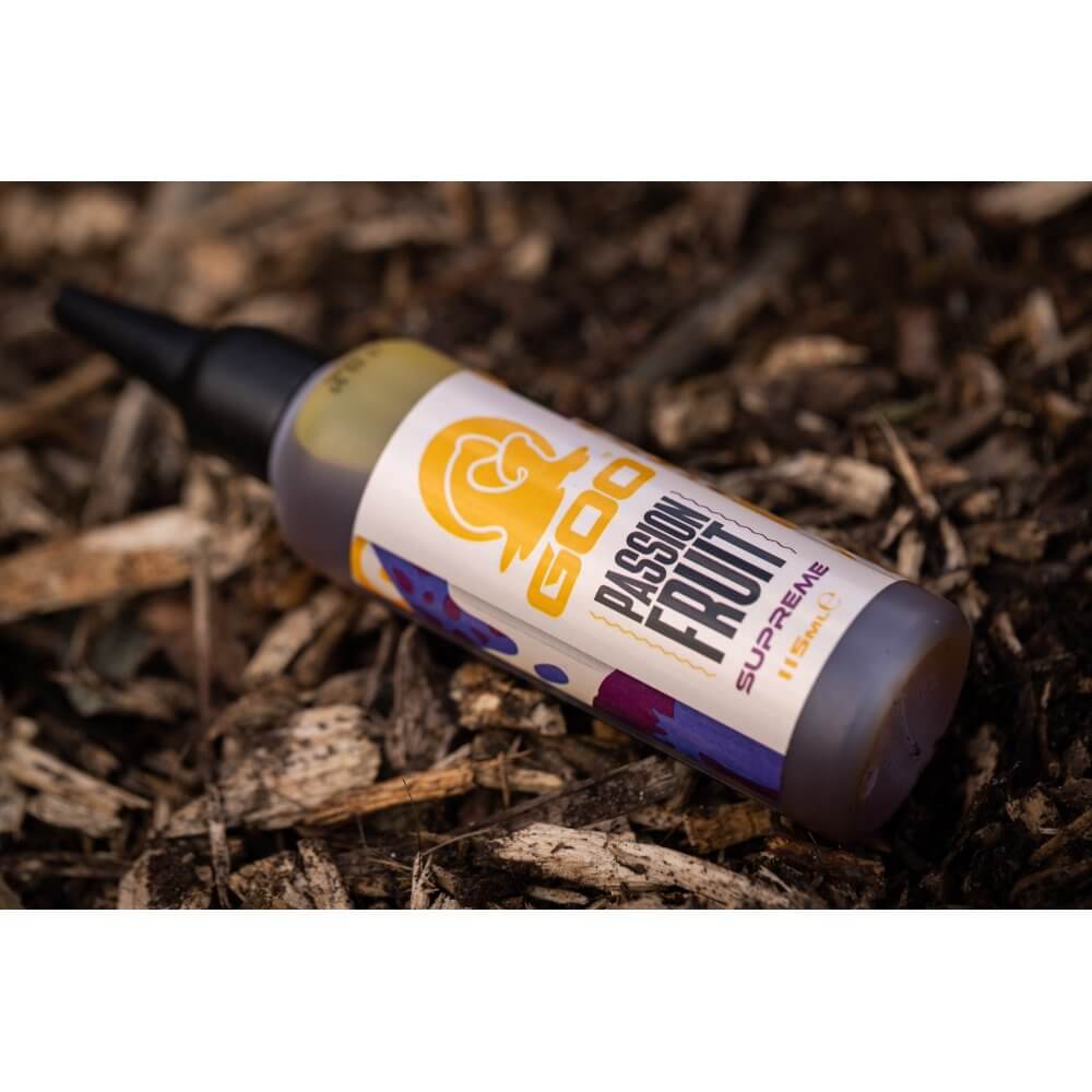 Líquido Korda Goo Golden Passion Fruit Supreme 115 ml - Tienda Carpfishing