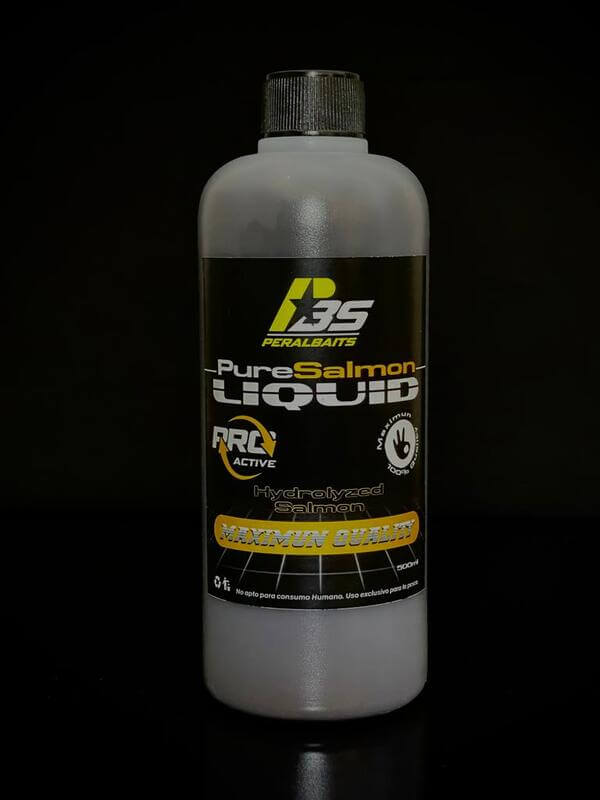 Líquido potenciador Peralbaits Pure Salmón 500 ml - Tienda Carpfishing