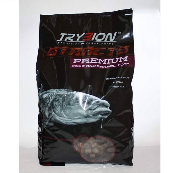 Mix Pellets Trybion Stracto 4, 7 y 15 mm 4 Kg - Tienda Carpfishing