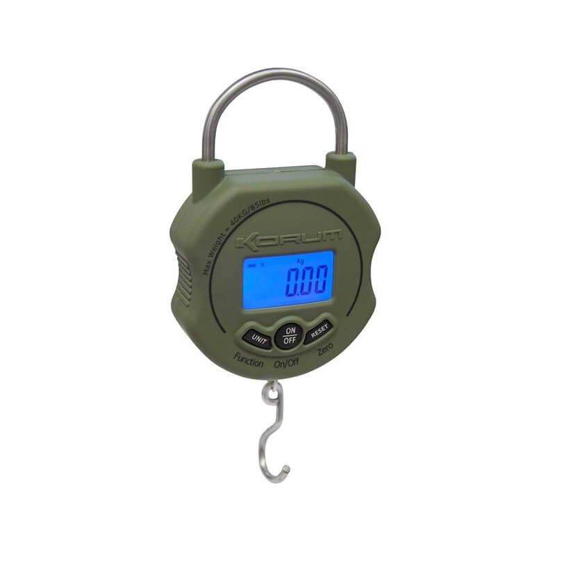 Peso digital Korum 40 kg - Tienda Carpfishing