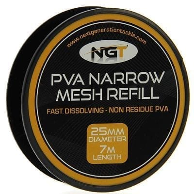 Recambio de malla PVA de 25 mm NGT - Tienda Carpfishing