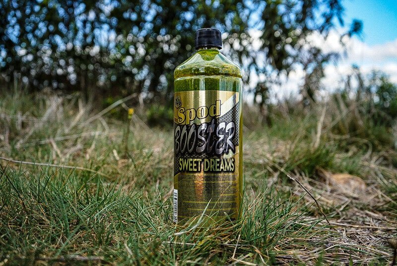 Spod Booster Pro Elite Baits Gold Sweet Dreams 1000 ml - Tienda Carpfishing