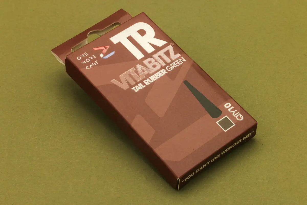 Tail Rubbers OMC Vitabitz Verde - Tienda Carpfishing