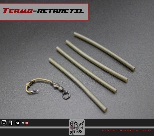 Termoretráctil 2 mm Verde Trybion - Tienda Carpfishing