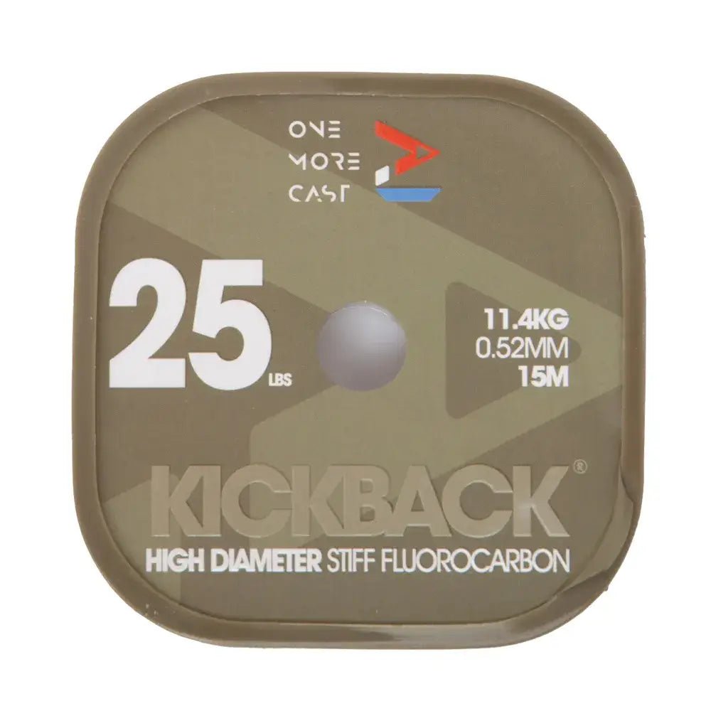 Trenzado OMC Kickback High Diameter Stiff - Tienda Carpfishing