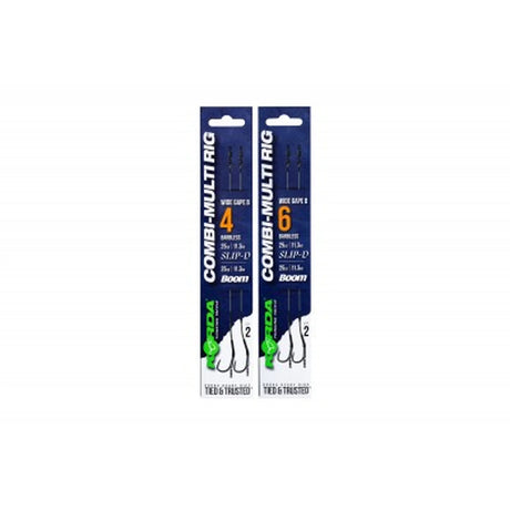 Anzuelos montados Korda Combi Multi Rig Wide Gape X