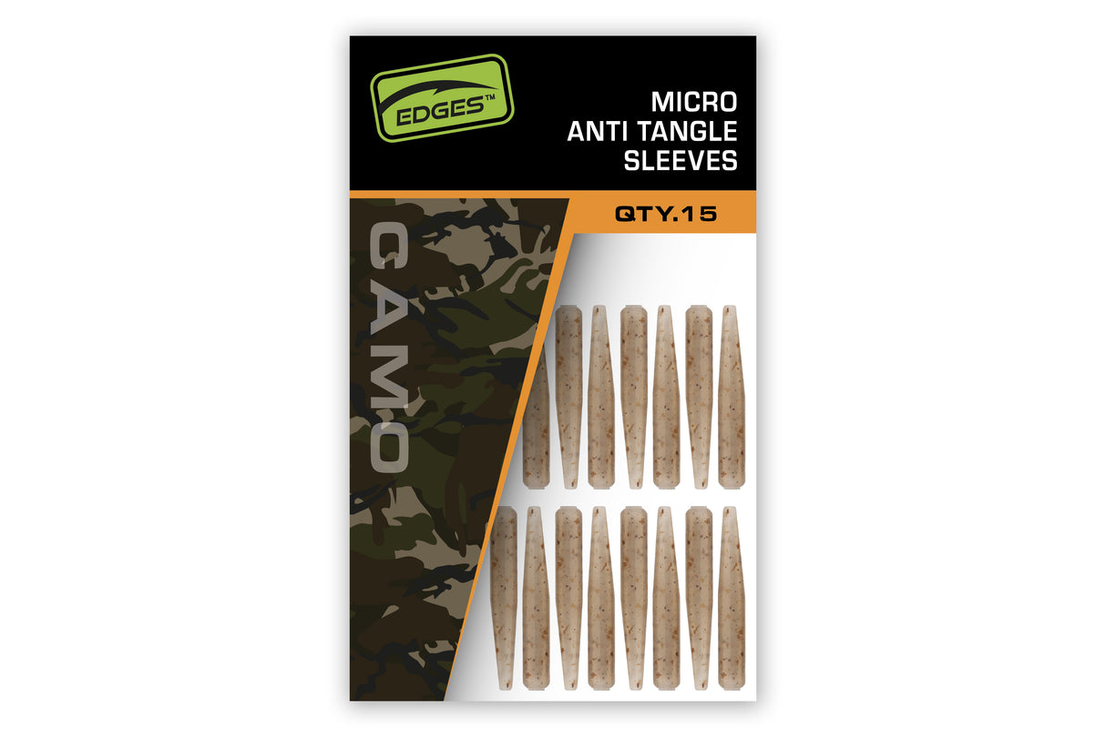 Anti tangle Fox Edges Camo Micro Anti Tangle Sleeves 15pcs