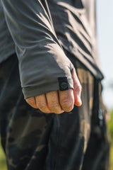Sudadera Korda UPF Hooded Top | Dark Khaki XXXL